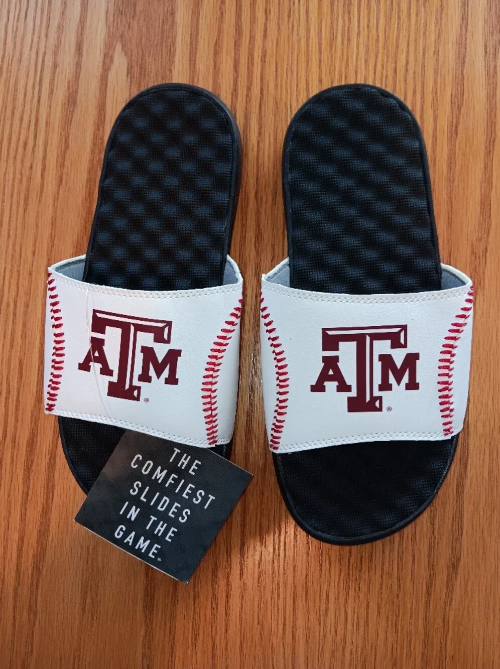 Texas A&M Slides Size 8 New!